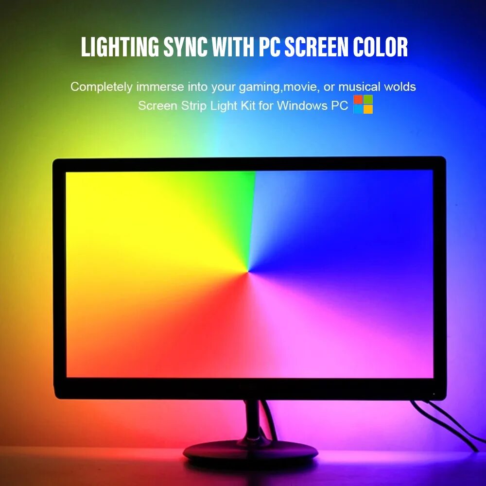 Monitor backlight led