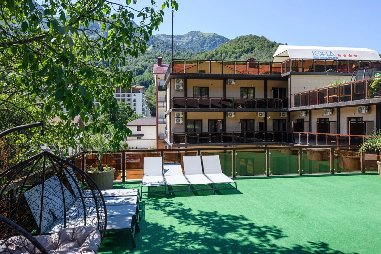 «Agua Life» / «Аква лайф» отель Сочи. Aqua Life, Hotel, Sochi, Brizovaya ulitsa.