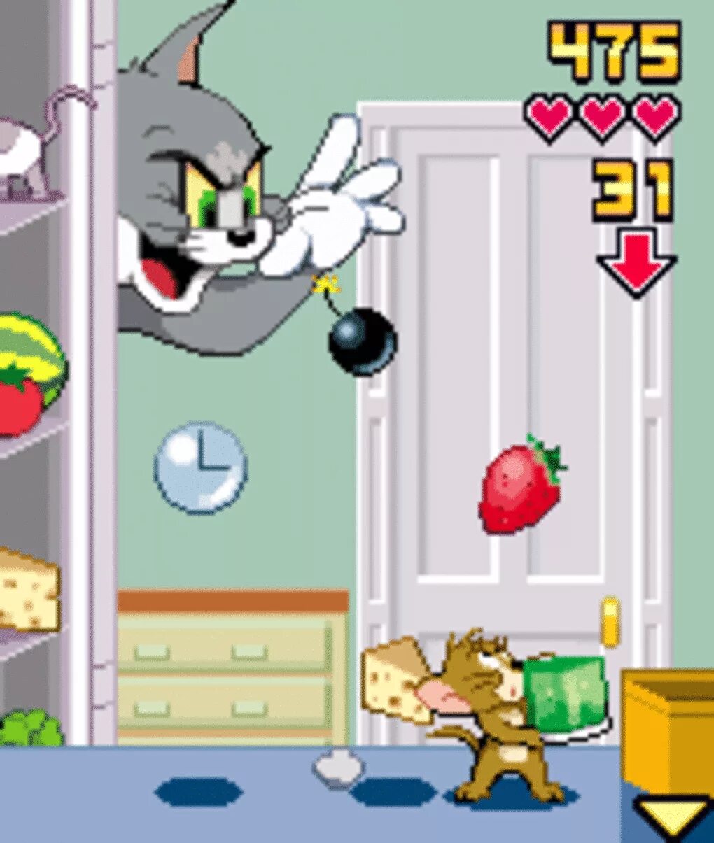 Можно игры с томом. Игра Tom and Jerry: food Fight. Tom & Jerry java игра. Том и Джерри игра на андроид. Том и Джерри: битва за еду (Tom and Jerry: food Fight).