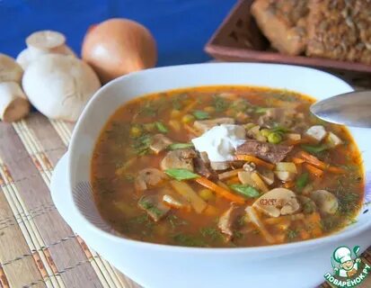 Супы рецепты с мясом свинины пошагово фото