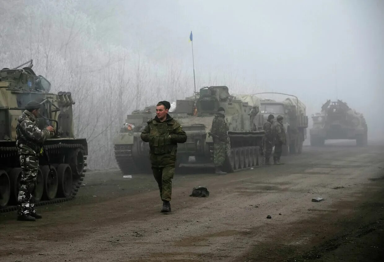 Военные Закарпатья. Конфликт в Украине 2008. Америка стягивает технику.