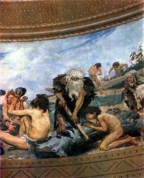 васнецов каменный век исторический музей. виктор васнецов пиршество. виктор васнецов панно каменный век. виктор михайлович васнецов панно каменный век. виктор васнецов каменный век.