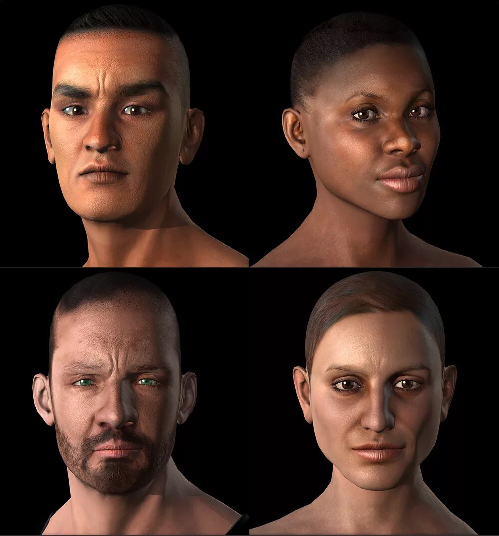 ICLONE character creator 3. Реалистичный мейкер лица. Игра в реалистичных людей. Reallusion character creator.