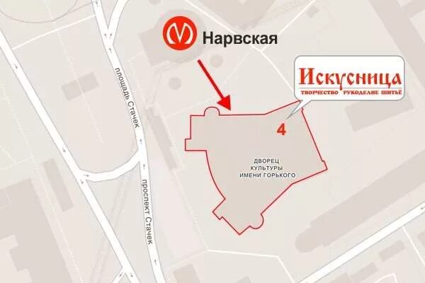 Метро Нарвская на карте. Магазины на Нарвском. Искусница магазин в Приморском районе СПБ. Карта магазина Искусница. Метро нарвская магазины