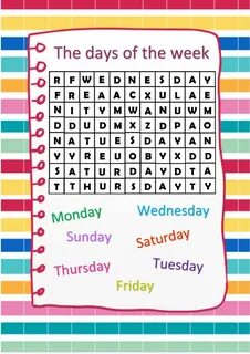 Week слова