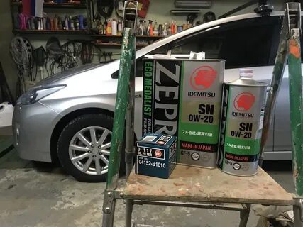 Prius 30 масло