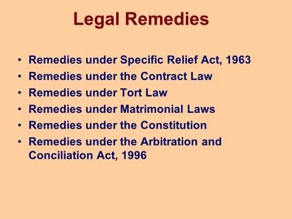 Specific law