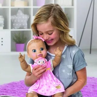 She has toys