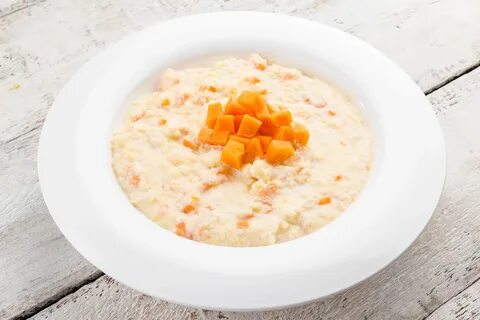 Овсяные хлопья с тыквой