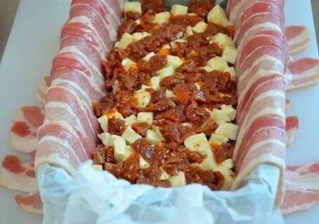 Бекон фарш сыр в духовке