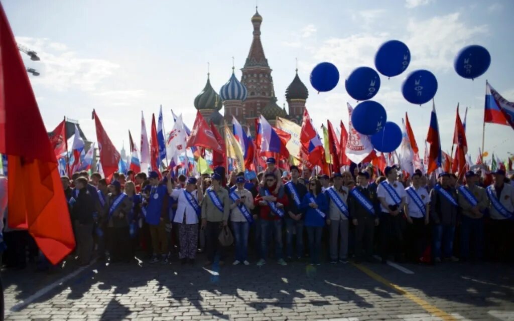 Парад 1 мая москва