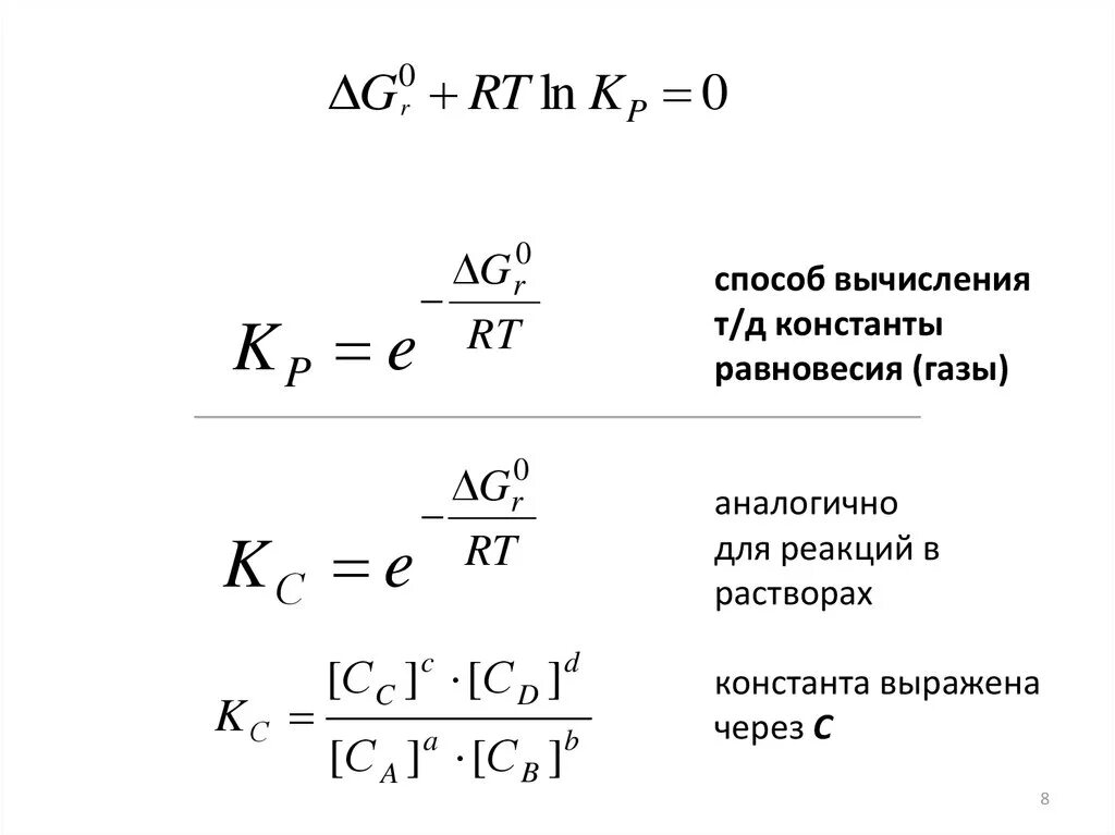 Вычислите исходную концентрацию и константу равновесия. Формула для расчета константы равновесия химической реакции. энтропийный метод расчета констант равновесия химических реакций. константа равновесия формула через концентрацию. 86. константа равновесия - формула.