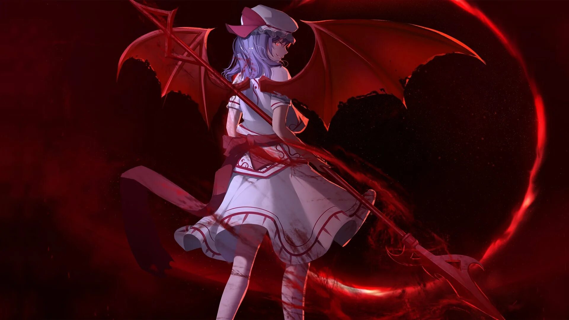 ремилия скарлет с копьем. мицуро клинок рассекающий демонов. тохо демоны. как стать демоном проджект. тохо ремилия скарлет хоррор.