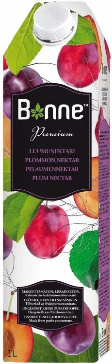 Сливовый нектар. Bonne сок. Слива премиум. Premium plums tg