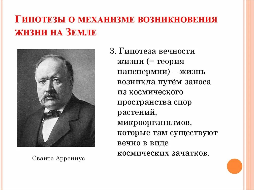 Жизнь после жизни гипотезы. Теории зарождения жизни на земле. Гипотезы жизни. Аррениус теория происхождения жизни. Аррениус гипотеза происхождения жизни на земле.