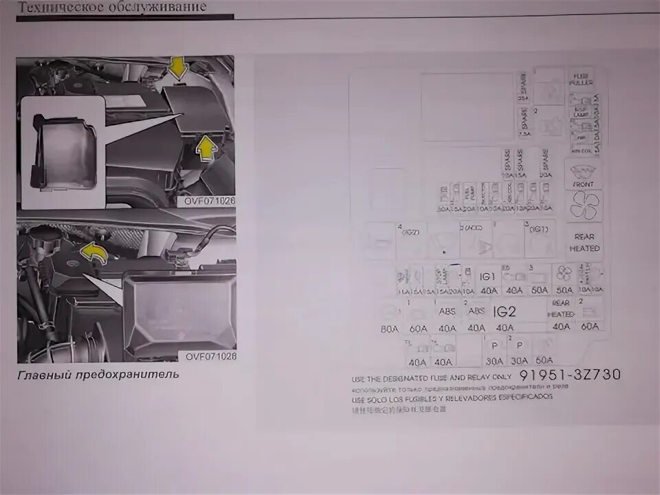 Хендай i40 предохранитель фары Расположение и замена предохранителей Hyundai i40: фото и схемы Автоликбез spb-a