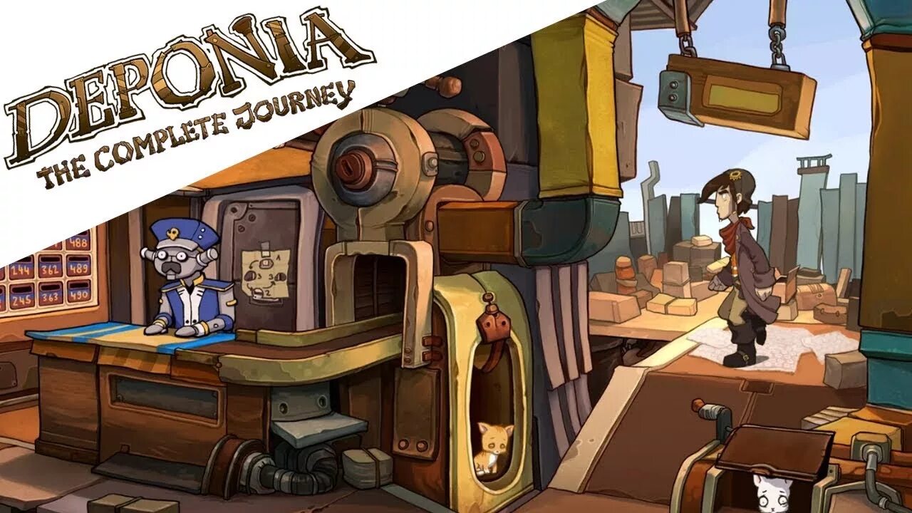 Вензель депония. Депония 1. Deponia: the complete journey. Deponia: the complete journey. Deponia completed.