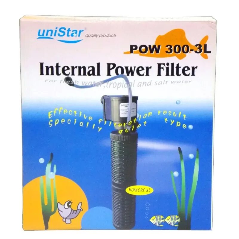 Internal power. Resun Pow 300-3l фильтр внутренний. Unistar Pow 300 1l. Unistar фильтр для аквариума Pow 300-2l. Фильтр аквариумный Юнистар Pow 300-2.