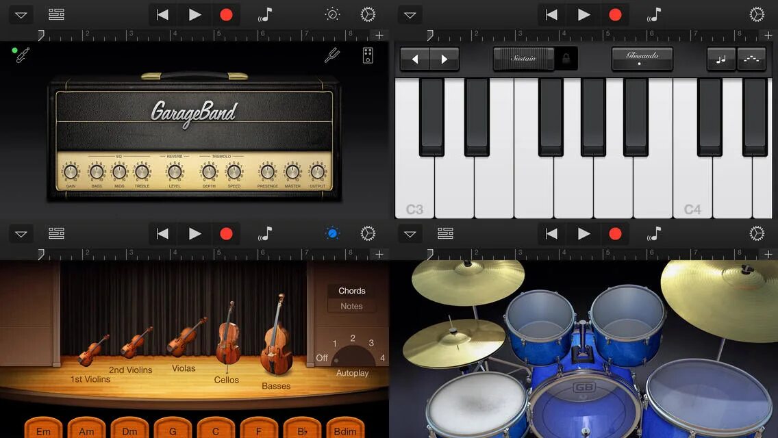 GARAGEBAND флейта. GARAGEBAND Интерфейс. GARAGEBAND instruments. Гараж бэнд приложение.