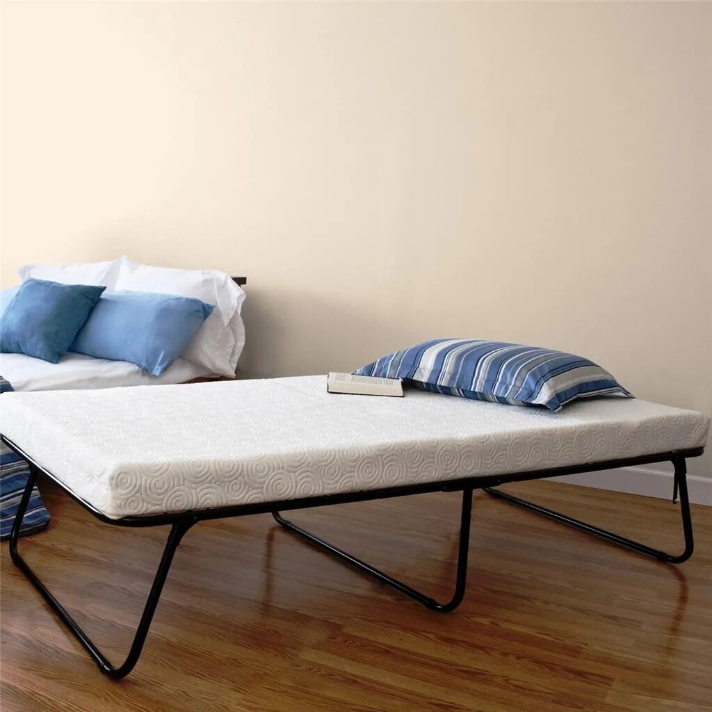 Еврораскладушка. Кровать-Rollaway Bed.. Современные раскладушки для сна с матрасом. Современная раскладушка. Еврораскладушка фото