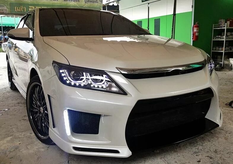 Тюнинг тойота камри 50 кузов фото Колхозим по черному ч.2 Toyota Camry (XV50), 2,5 л, 2013 года тюнинг DRIVE2