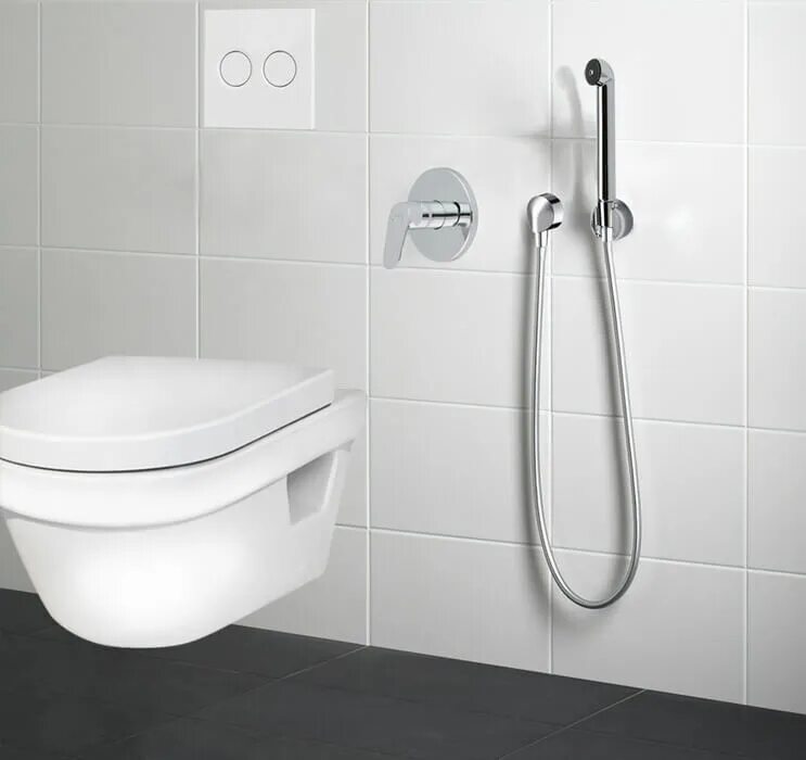 Смеситель гигиенический hansgrohe