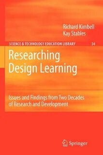Найти и купить researching design learning. issues and findings from two de...