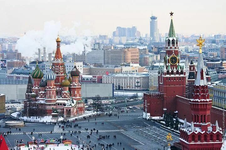 Коптеры сняли собор Василия Блаженного - YouTube