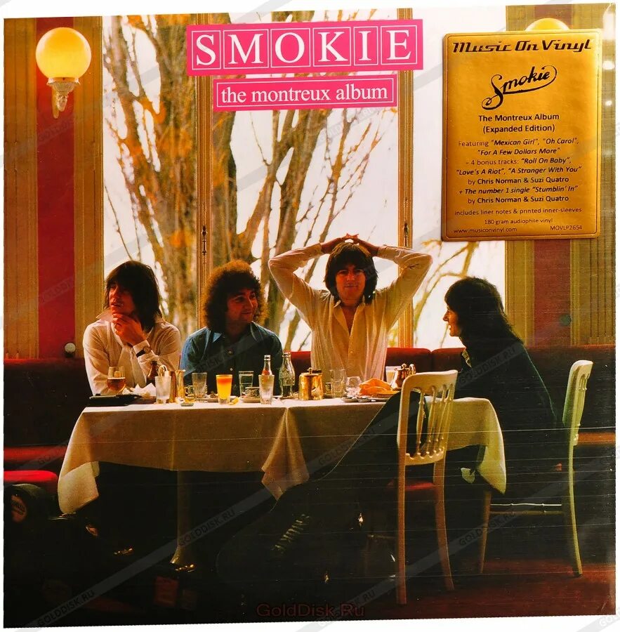Smokie 1978 the Montreux album LP. Smokie 1978 - the Montreux. The Montreux album (1978). Smokie 1978 the Montreux album CD.