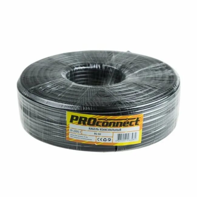 Кабель 100 ом. Кабель коаксиальный rg 6u. кабель tv rg 6u proconnect*. proconnect кабель коаксиальный rg-6u, 75 ом, ccsalal, 48%, бух 100 м, черный outdoor01-2205-1. кабель коаксиальный rg-6, бухта 100м.