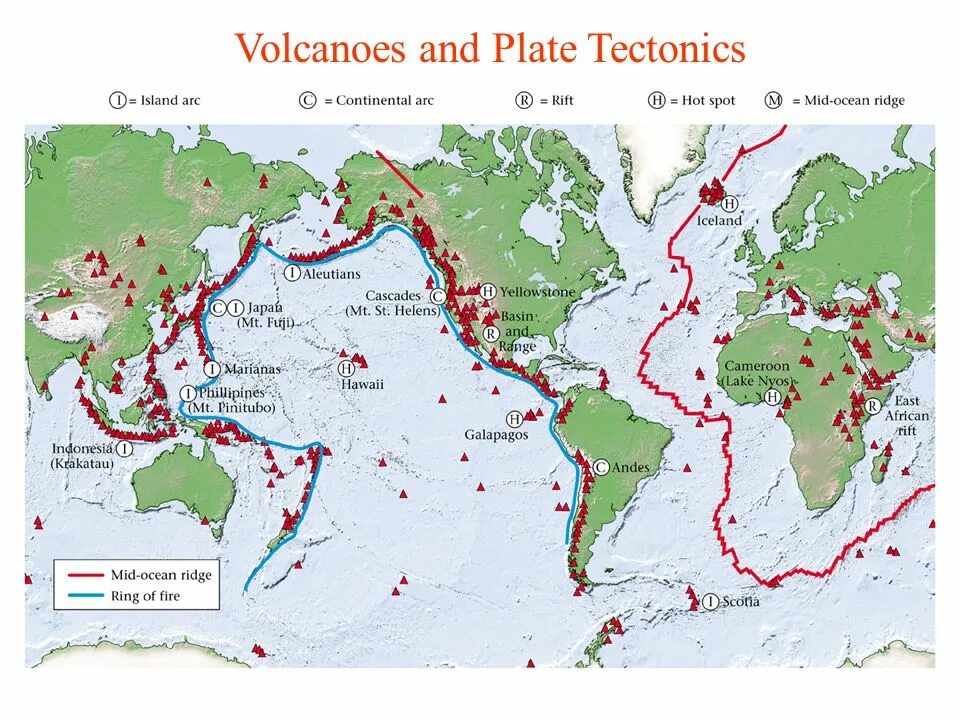 Литосферные плиты и вулканы. Карта литосферных плит с вулканами. Plate Tectonics and volcanic Eruptions. Tectonic Plates. Литосферные плиты землетрясения и вулканы