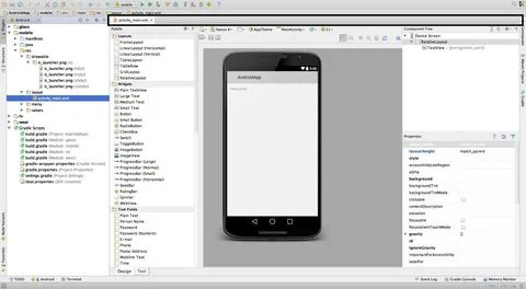 Android studio - Dans mon Android studio j'ai pas cette barre comment je peux l'