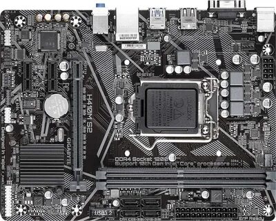 Материнская плата asus h410
