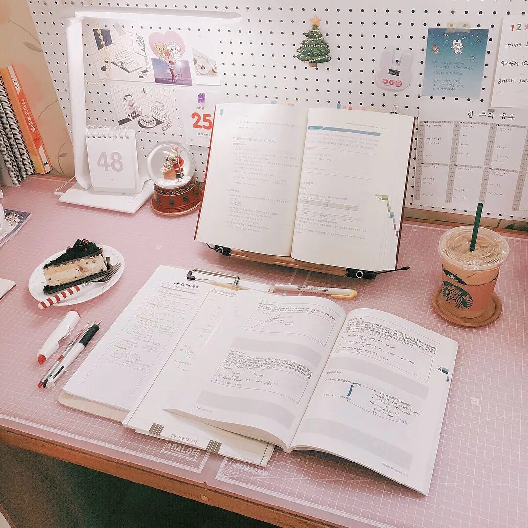 There is a desk in the study
