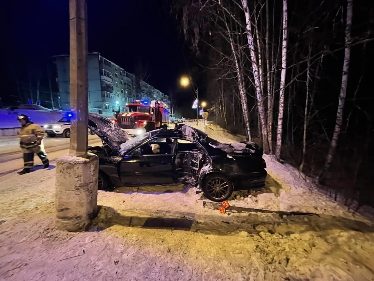 ДТП В Красноярске вчерашний. 25 го января