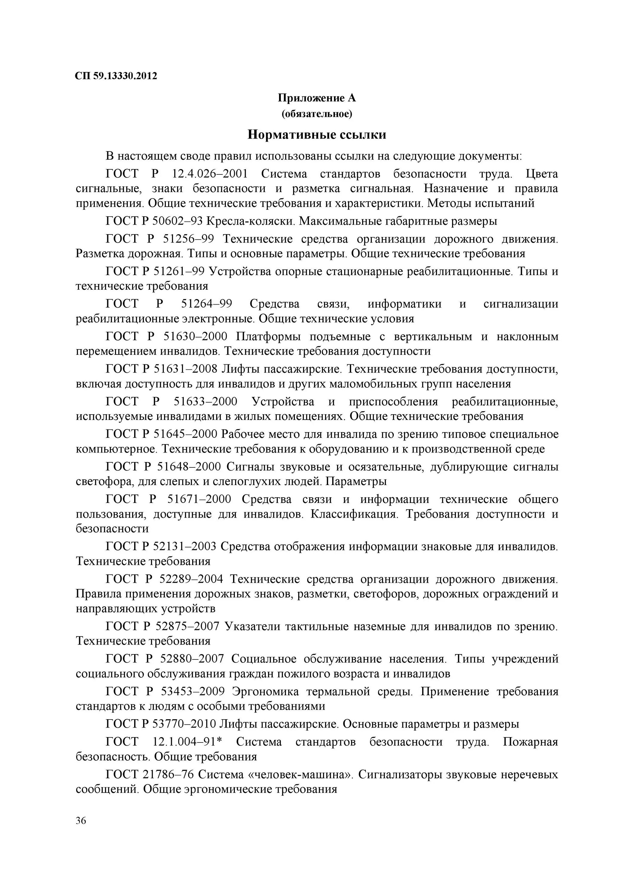 Снип доступность зданий