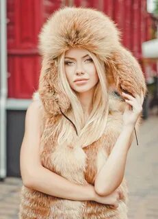 Красивая ушанка