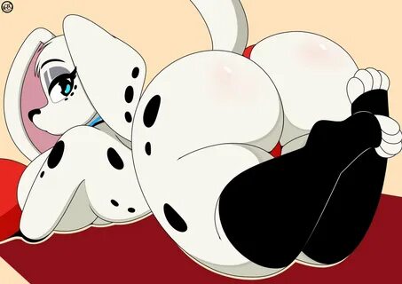 dolly (101 dalmatians), canine, dalmatian, dog, mammal, anthro, digitigrade...