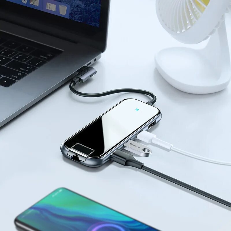 Baseus hub adapter. Usb-концентратор baseus multi-functional hub type-c - 3xusb+hdmi. baseus usb hub. хаб baseus multi-functional hub. baseus usb c hub.
