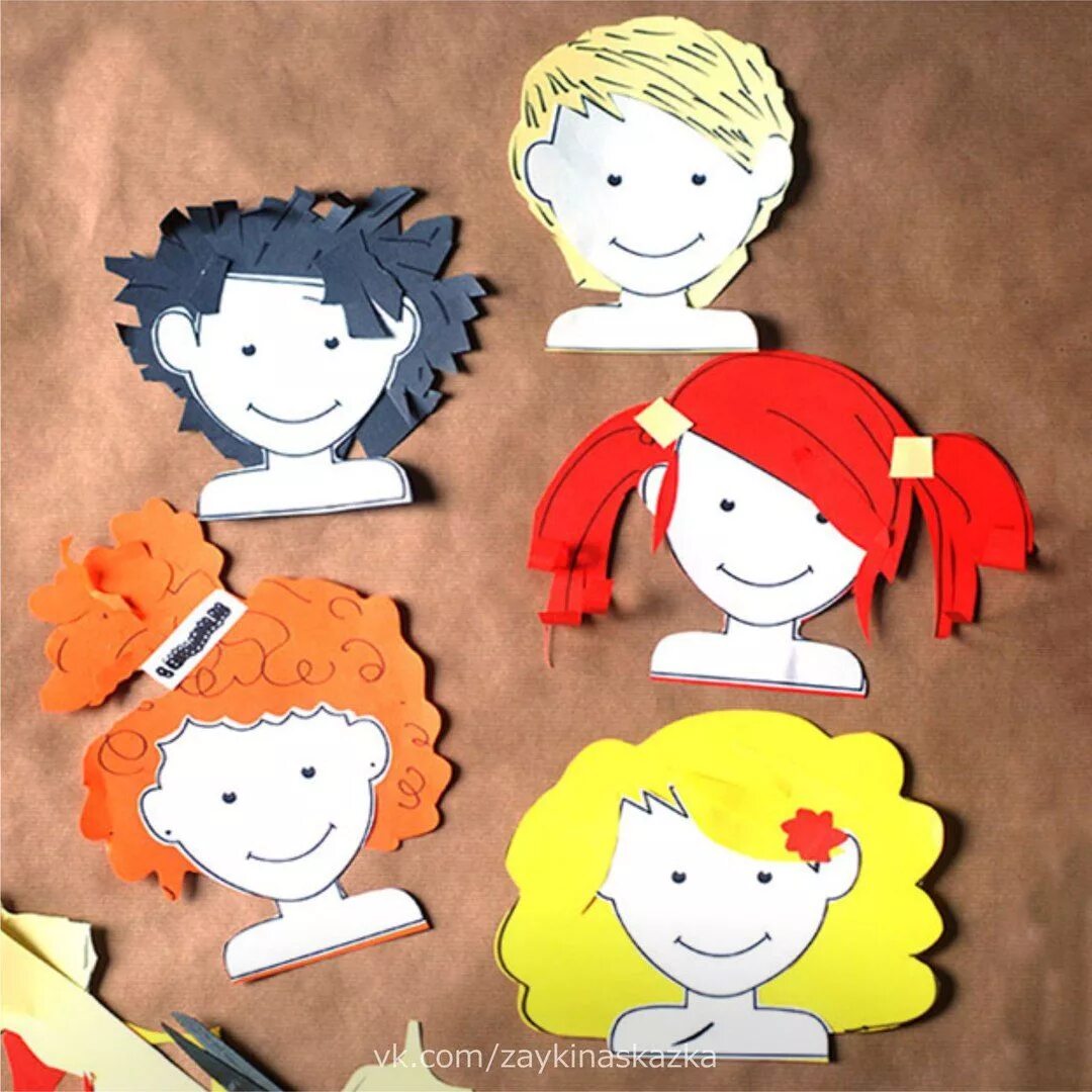 Аппликация лицо человека. Объемная аппликация. Аппликация шаблон. Лица для вырезания для детей. Лицо ребенка из бумаги.