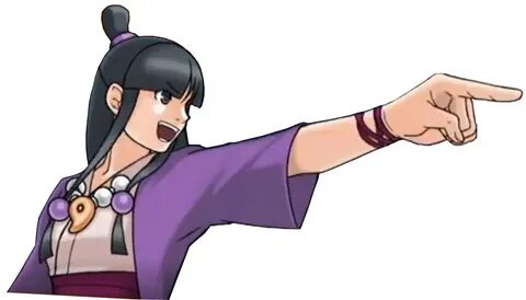 Made a crop of the only official Maya objection art I could find (from.