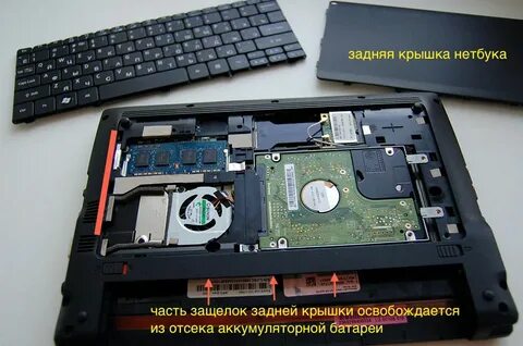 Acer aspire one разборка