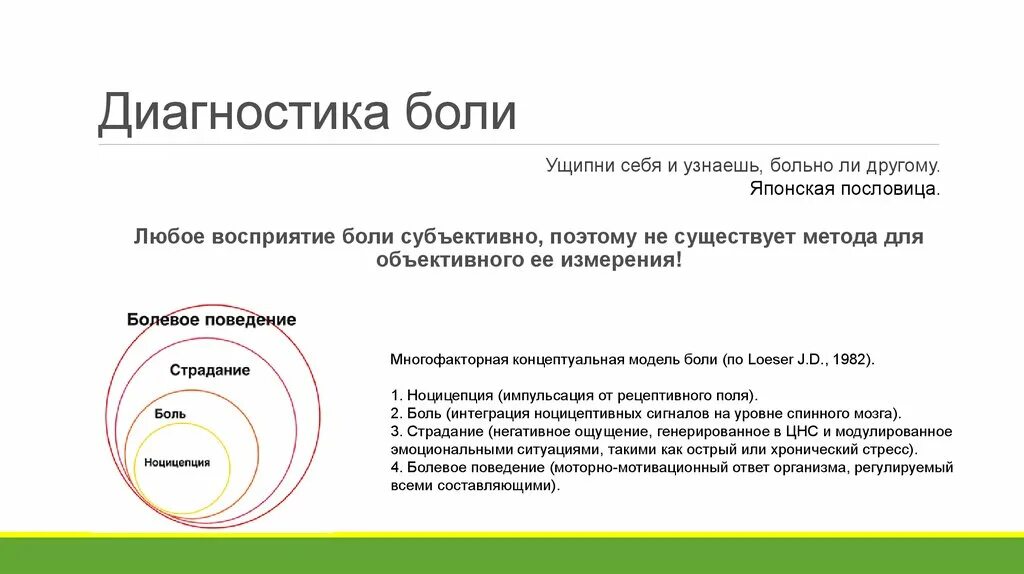 Субъективно боль. Методы диагностики боли. Субъективные методы диагностики боли. Диагноз боли и ее мониторинг.. Болевое поведение диагностическое значение.