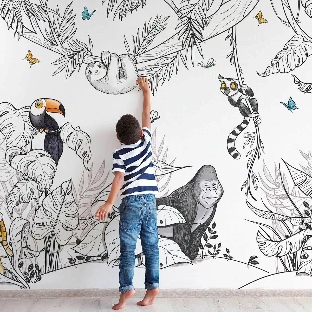 Draw on wall