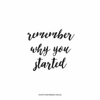 Start to remember