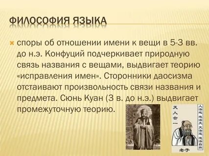 Идея философского языка