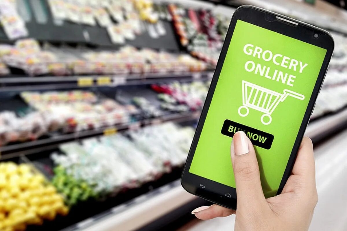 Заказать на маркете. Рынок e-grocery. Продукты питания e-Commerce. Интернет продукты. Интернет Ритейл.