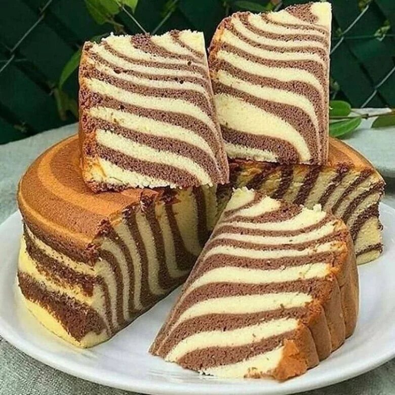 Зебра простой и вкусный рецепт