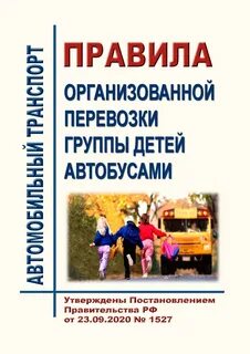 Группы перевозок детей