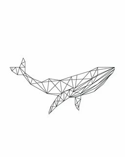 Тату кит эскиз минимализм - Фотобанк 2